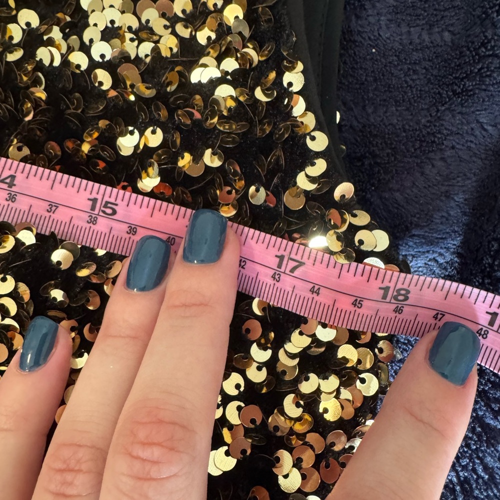 Banana Republic Gold Sequin Dress - Picture 10 of 10